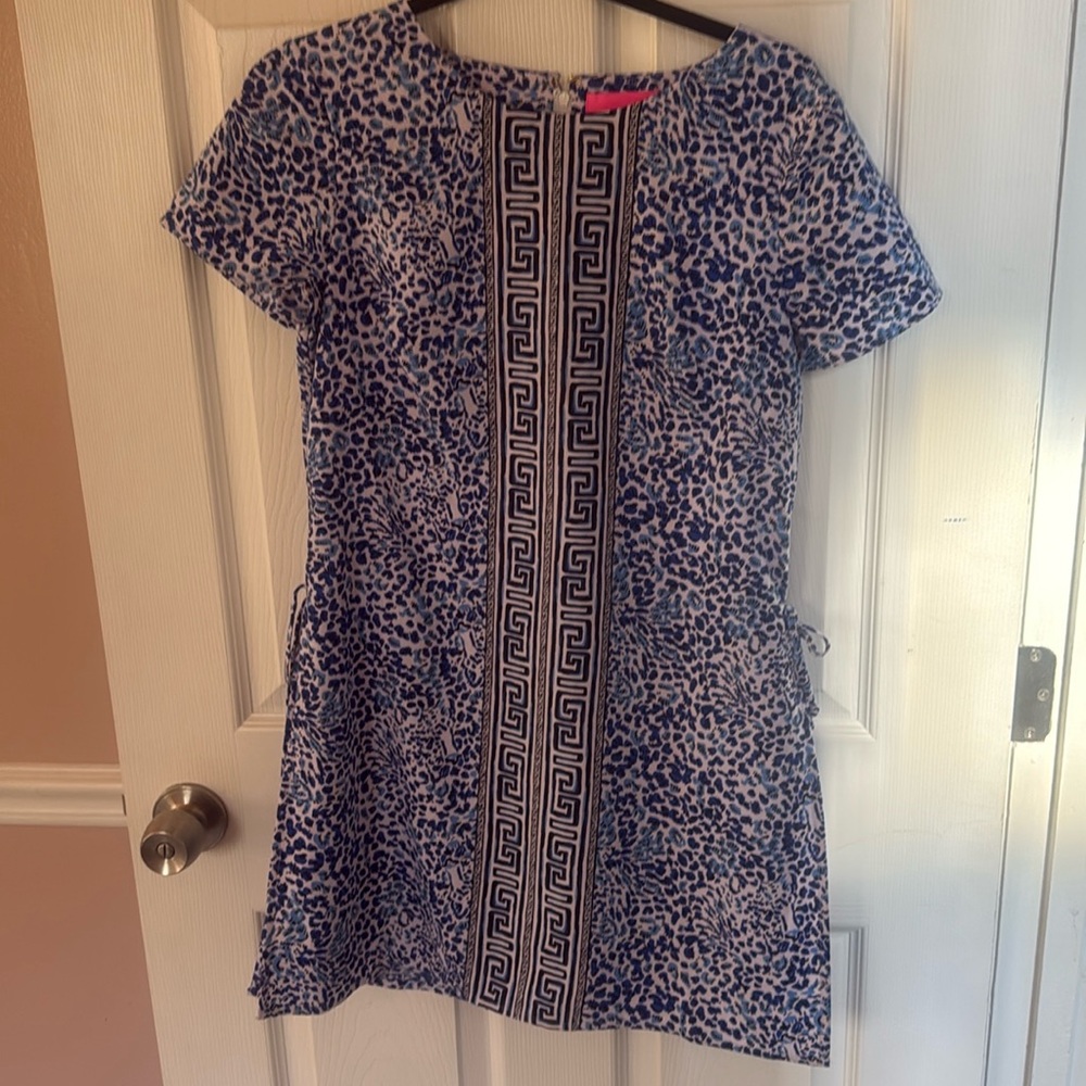 Worn twice Lilly Pulitzer Blanca Stretch Twisted Up Romper 4